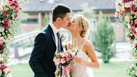 Couple being able to Say I do without debt at their wedding