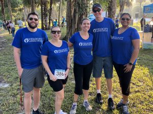 Velocity Community staff at Live Like Jake 5K