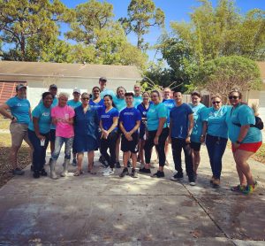 Velocity Community CU staff went out and painted their hearts out